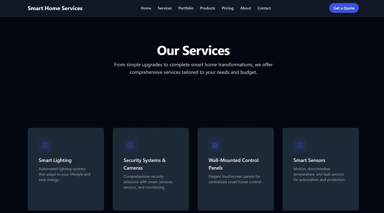 Smart Home Services