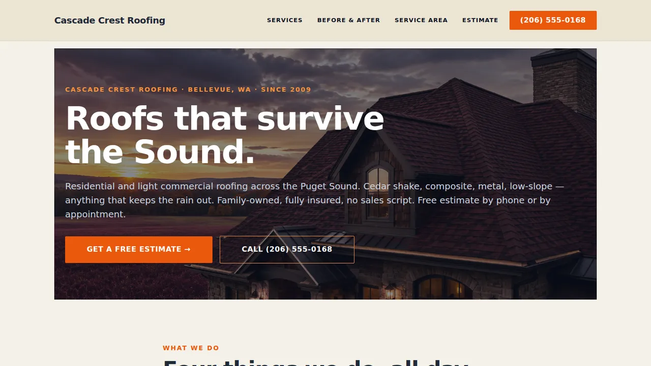 Cascade Crest Roofing